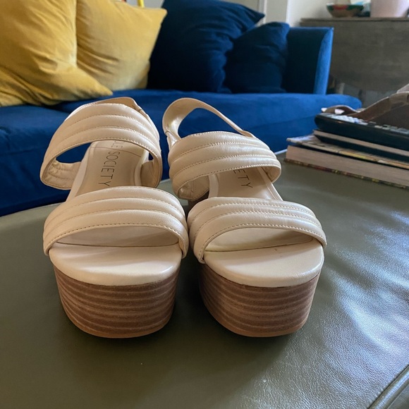 Sole Society Platform sandals. - Picture 3 of 4